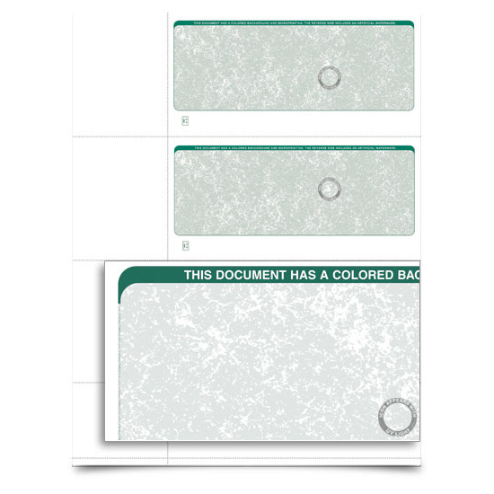 VersaCheck UV Secure Stealth Personal Wallet Check Refills - Form 3001
