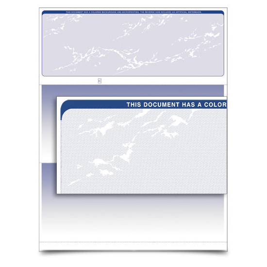 VersaCheck - Form 1000 - Prestige - Blue - 2000 Sheets
