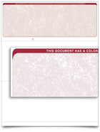 VersaCheck Form 1000 Classic Burgundy - 10000 Sheets