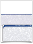 VersaCheck Form 1001 - Business Check - Classic Blue - 50000 Sheets
