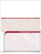 VersaCheck Form 1001 Classic Burgundy - 10000 Sheets