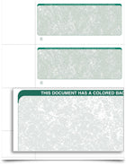 VersaCheck Form 3001 Classic Green - 50000 Sheets