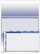 VersaCheck Form 1001 Premium Blue - 10000 Sheets