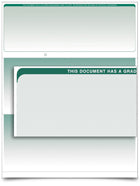 VersaCheck Form 1000 Graduated Green - 20000 Sheets