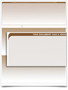 VersaCheck Form 1000 Graduated Tan - 50000 Sheets