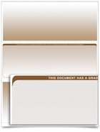 VersaCheck Form 1001 Graduated Tan - 10000 Sheets