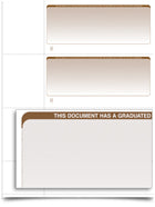 VersaCheck Form 3001 Graduated Tan - 20000 Sheets