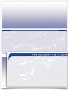 VersaCheck Form 1001 - Business Check - Prestige Blue - 20000 Sheets