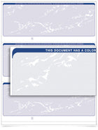 VersaCheck Form 3000 - Business Check - Prestige Blue - 20000 Sheets