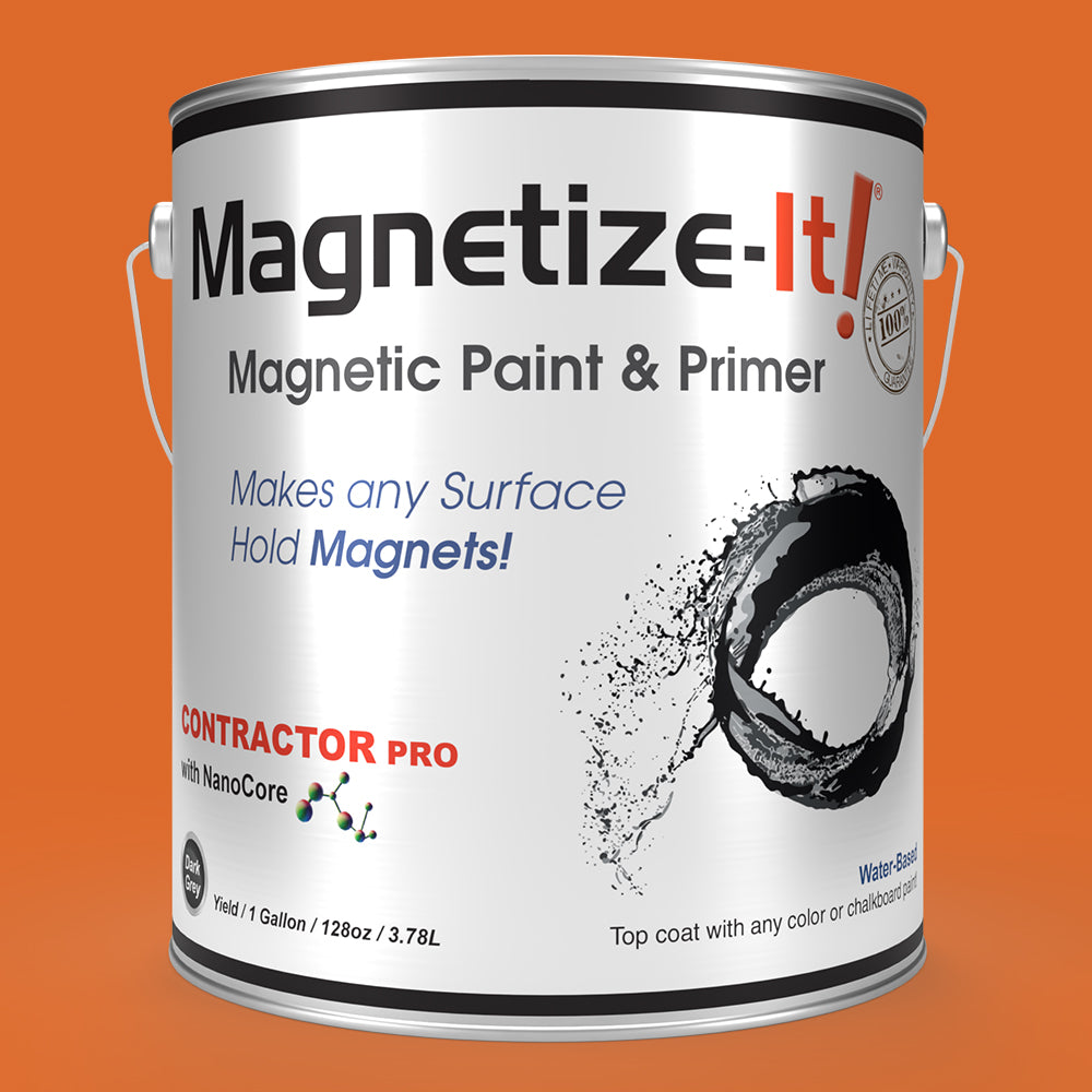 Magnetize-It! Magnetic Paint & Primer, Contractor Pro 1 Gallon