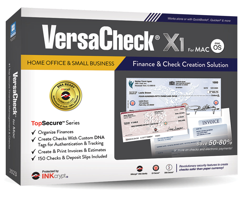 VersaCheck for MAC (Digital Download)